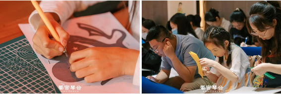 1728356832707838.png “国风文化科普体验及宣传活动”第十一场科普体验《纸艺绘心·刻影华夏》雅集于蜀宫琴台圆满举办